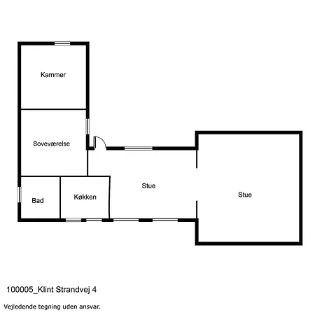 11842-nykobing-sj-klint-strandvej-4 펜션 Nyrup